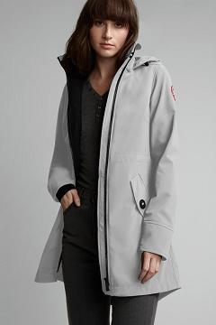 Chamarras Canada Goose Mujer México - Avery Rompevientos Grises RL7243198